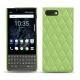 硬质真皮保护套 Blackberry Key2 - Vert olive - Couture ( Nappa - Pantone 578U ) 