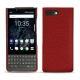 Coque cuir Blackberry Key2 - Tomate ( Pantone 187C ) 