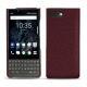 Blackberry Key2 leather cover - Lie de vin ( Pantone 5115C ) 