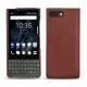 Blackberry Key2 leather cover - Passion vintage ( Glutton - Red ) 