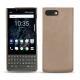 Blackberry Key2 leather cover - Taupe vintage ( Pantone 7530C ) 