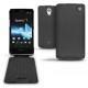 Lederschutzhülle Sony Xperia T  - Noir ( Nappa - Black ) 