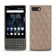 Blackberry Key2 leather cover - Taupe vintage - Couture