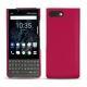 Custodia in pelle Blackberry Key2 - Rose fluo