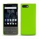 Coque cuir Blackberry Key2 - Vert fluo