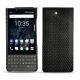 Coque cuir Blackberry Key2 - Serpent nero