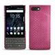 Capa em pele Blackberry Key2 - Serpent ciclamino