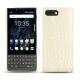硬质真皮保护套 Blackberry Key2 - Crocodile milk