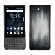 Blackberry Key2 leather cover - Gris Patine
