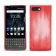 Capa em pele Blackberry Key2 - Rose Patine