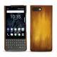 Blackberry Key2 leather cover - Doré Patine