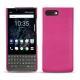 Coque cuir Blackberry Key2 - Rose BB