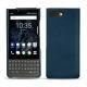 Coque cuir Blackberry Key2 - Blu mediterran