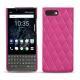 Capa em pele Blackberry Key2 - Rose BB - Couture