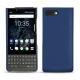 Coque cuir Blackberry Key2 - Bleu frisson