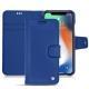 Lederschutzhülle Apple iPhone Xr - Bleu océan ( Nappa - Pantone 293C ) 