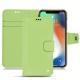Lederschutzhülle Apple iPhone Xr - Vert olive ( Nappa - Pantone 578U ) 