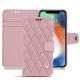 Funda de piel Apple iPhone Xr - Rose - Couture ( Nappa - Pantone 2365C ) 