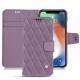 Funda de piel Apple iPhone Xr - Lilas - Couture ( Nappa - Pantone 2645U ) 