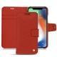 Funda de piel Apple iPhone Xr - Papaye ( Pantone 180C ) 