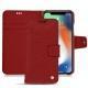 Funda de piel Apple iPhone Xr - Tomate ( Pantone 187C ) 