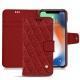Funda de piel Apple iPhone Xr - Tomate - Couture ( Pantone 187C ) 