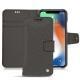 Funda de piel Apple iPhone Xs Max - Anthracite ( Pantone 424C ) 