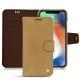 レザーケース Apple iPhone Xr - Sable vintage ( Roughtcut - Gaucho#57254 ) 