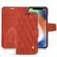 Funda de piel Apple iPhone Xr - Arange clouquié - Couture