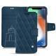 Funda de piel Apple iPhone Xr - Blu mediterran - Couture