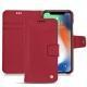 Custodia in pelle Apple iPhone Xr - Rouge passion