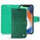 Capa em pele Apple iPhone Xr - Crocodile pino
