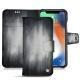 Custodia in pelle Apple iPhone Xr - Gris Patine
