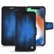 Funda de piel Apple iPhone Xr - Bleu Patine