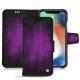 レザーケース Apple iPhone Xr - Violet Patine