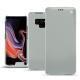 レザーケース Samsung Galaxy Note9 - Gris ( Nappa - Pantone W428C ) 