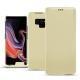 レザーケース Samsung Galaxy Note9 - Beige ( Nappa - Pantone 7502C ) 