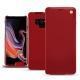 Housse cuir Samsung Galaxy Note9 - Rouge ( Nappa - Pantone 199C ) 