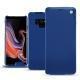 Samsung Galaxy Note9 leather case - Bleu océan ( Nappa - Pantone 293C ) 