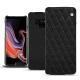 Funda de piel Samsung Galaxy Note9 - Ebène - Couture ( Sleek P C12 - Black ) 
