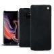 レザーケース Samsung Galaxy Note9 - Dark vintage ( Roughtcut - Black#5256 ) 