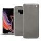 Funda de piel Samsung Galaxy Note9 - Acier vintage ( Pantone 403C ) 