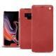Capa em pele Samsung Galaxy Note9 - Cerise vintage ( Pantone 185C ) 