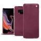 Funda de piel Samsung Galaxy Note9 - Prune vintage ( Pantone 512C ) 