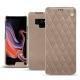 Capa em pele Samsung Galaxy Note9 - Taupe vintage - Couture