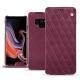 Lederschutzhülle Samsung Galaxy Note9 - Prune vintage - Couture