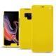 Capa em pele Samsung Galaxy Note9 - Jaune fluo