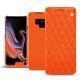レザーケース Samsung Galaxy Note9 - Orange fluo - Couture