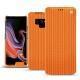 Custodia in pelle Samsung Galaxy Note9 - Abaca arancio