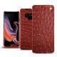 レザーケース Samsung Galaxy Note9 - Autruche ciliegia